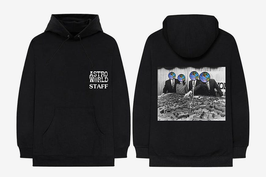 astroworld merch denim jacket